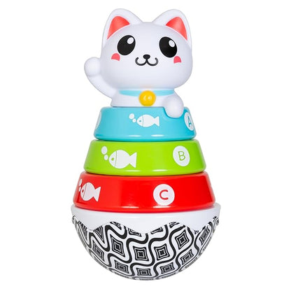 Smart Steps Stack-a-Cat 9 - 12 months STEM Baby Toy
