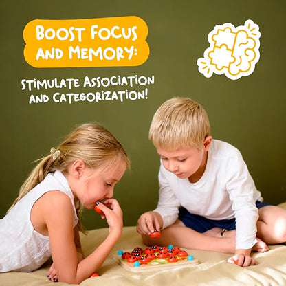 Nene Toys Festivities Memory Game Extension Set - 24 Additional Matching Cards for Christmas, Three Kings, Easter, Halloween, Carnival and More [Nene Toys Exclusive Size]