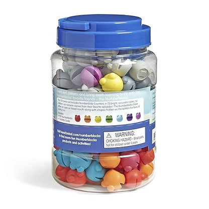 hand2mind Numberblocks Numberblob Counting Set, Math Counters, Counting Toys, Educational Math Manipulatives, Numbers for Toddlers, Preschool Learning Toys, Easter Basket Stuffers for Kids