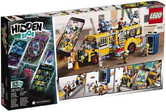 LEGO Hidden Side Paranormal Intercept Bus 3000 70423 Augmented Reality [AR] Building Kit with Toy Bus, Toy App Allows for Endless Creative Play with Ghost Toys and Vehicle (689 Pieces)