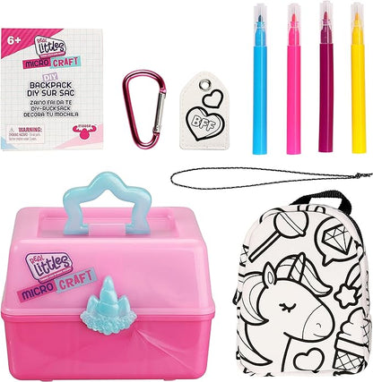 REAL LITTLES - Mini Craft Box - Collect 6 Different Projects to Make with Micro Working Accessories Inside! Styles May Vary and Each Craft Sold Separately, Small, Multicolor, 1 Pack