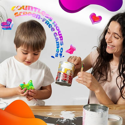 Soap Making Kit for Kids - Crafts Activity Science Toys Kits, Science STEM DIY Educational Art Crafts Gift Set for Boys and Girls - Make Your Own Soap Kits Craft Toys for Kids Ages 6-12