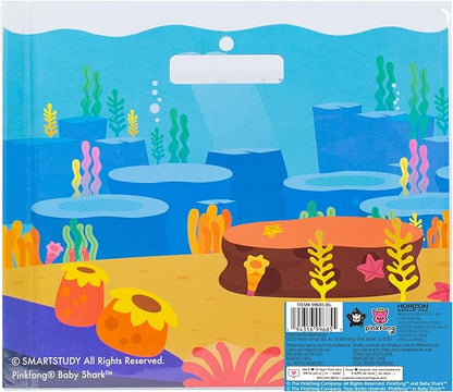 Horizon Group USA Baby Shark Sticker Play Set - 100 Reusable Puffy Stickers – Baby Shark Sticker Bundle for Kids Ages 3 and Up