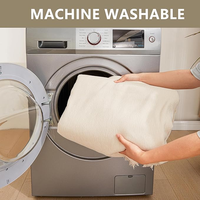 MYSKY HOME Couch Cover for Pets Beige Couch Covers for 2 Cushion Couch Sofa Couch Cover Sectional L Shape Chenille Couch Cushion Covers for Pets, Throw Couch for Dogs, Kids,71" X118"