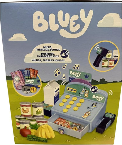 Bluey 's My Size Shopping Set Takes Your Child into The World of Bluey with Toys of just The Right Size!