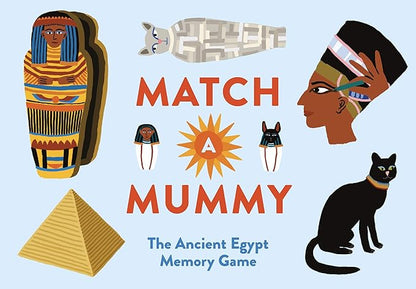 Laurence King Match a Mummy: The Ancient Egypt Memory Game