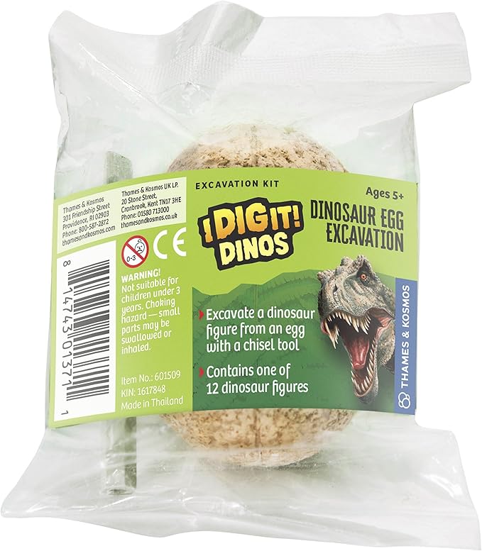 I Dig It! Dinos - 24 Dinosaur Eggs | Birthday Party Favors | Stocking Stuffers | Collectable | Gift Set | Swag Bags
