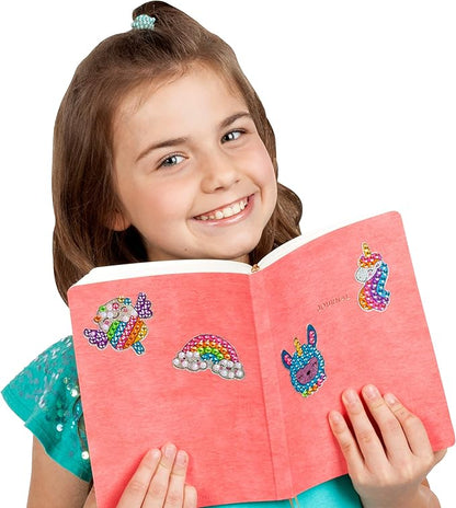 Creativity for Kids Big Gem Diamond Painting Kits: Magical Stickers and Suncatcher DIY Kit - Diamond Art for Kids, Unicorn Gifts for Girls Ages 6-8+