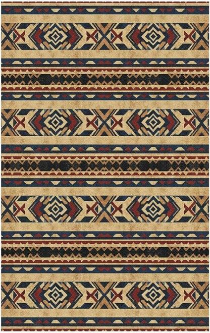 Aztec Recliner Covers for Large Recliner Washable Chair Headrest Cover Wrinkle Resistant Couch Headrest Protector for Home, Office & Theater Seat