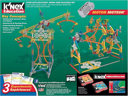 K'NEX Education - STEM Explorations: Swing Ride Building Set‚ 2 Pieces, STEM Learning‚ Ages 8+