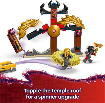 LEGO NINJAGO Dragon Spinjitzu Battle Pack - Spinning Blade Building Toy for Kids, Boys and Girls, Ages 6+ - with 2 Minifigures - Gift Idea for Birthdays - 71826