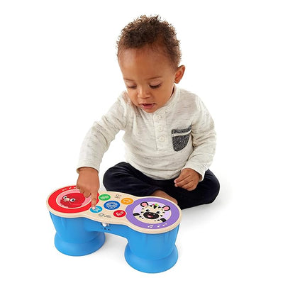 Baby Einstein Upbeat Tunes Magic Touch Wooden Drum Musical Toy Ages 6 Months +