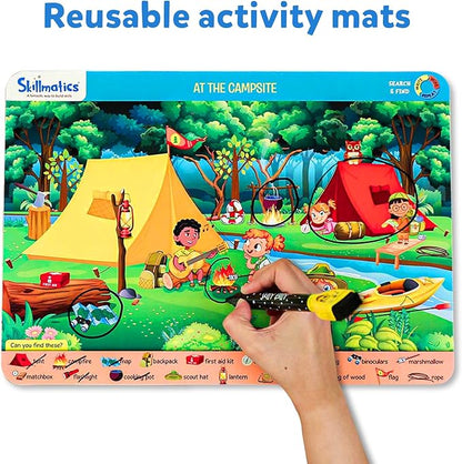 Skillmatics Search and Find Educational Game - Preschool Learning Activity, Perfect for Kids, Toddlers Who Love Toys, Art & Craft Activities, Builds Vocabulary, Gifts for Ages 3, 4, 5, 6