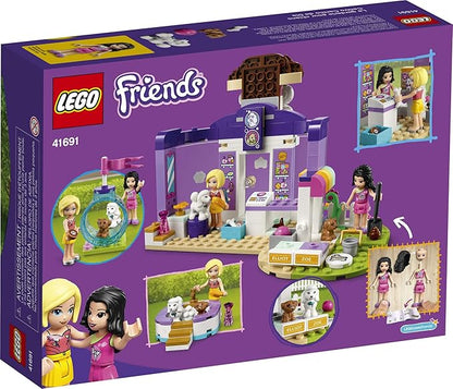 LEGO Friends Doggy Day Care 41691 Building Kit; Birthday Gift for Kids, Comes with 2 Mini-Dolls and 2 Toy Dog Figures, New 2021 (221 Pieces)
