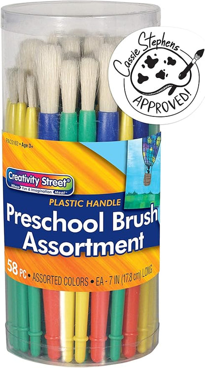 Chenille Kraft Creativity Street Colossal Brush Assortment 58-Piece (5162)