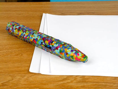 Kid Made Modern Giant Crayon for Toddlers & Kids Ages 3+ - Coloring Non Toxic Big Jumbo Crayon - Thick & Easy Grip Large Crayon for Classroom Kindergarten or Preschool (1 Pack)