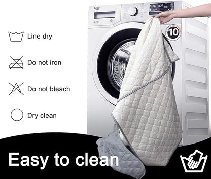 CHHKON Waterproof Nonslip Recliner Cover Stay in Place Dog Couch Chair Cover Furniture Protector, Ideal Loveseat Slipcovers for Pets and Kids (Light Grey, 23'')