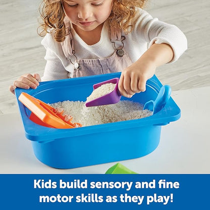 Learning Resources Helping Hands Sensory Scoops, Fine Motor Skills, Sensory Toys for Children, Sensory Toys for Toddlers, Kids Easter Basket Stuffers , Ages 3+,4 Pieces