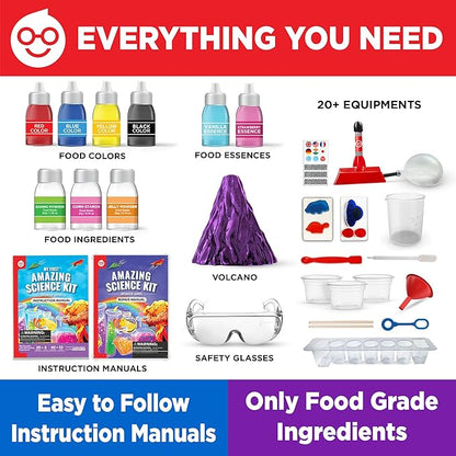 Doctor Jupiter My First Amazing Science Kit for Kids Ages 4+ | Birthday Gift Ideas for 4-5-6-7-8-9-10-11-12 Year Old Boys & Girls | STEM Learning & Educational Toys |Advanced Science Experiment Series