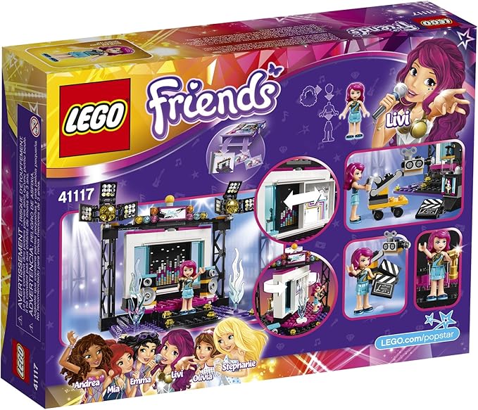 LEGO Friends Pop Star TV Studio Kit (194 Piece)