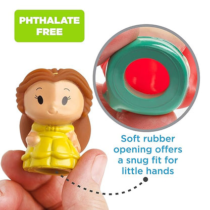 Disney Princess 5 Piece Finger Puppet Set - Party Favors, Educational, Bath Toys, Floating Pool Toys, Beach Toys, Finger Toys, Playtime