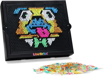 Lite Brite Super Bright HD - Creative Retro Light-Up Screen – Educational Play for Children – Enhances Creativity & Fine Motor Skills, Gift for Boys and Girls Ages 6+