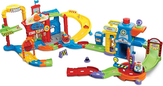 VTech Go! Go! Smart Wheels Save the Day Fire Station