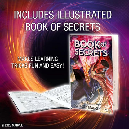 Fantasma Marvel’s Multiverse of Magic Doctor Strange Magic Kit for Kids and Adults | Magic Set Packaged Inside an Oversized Comic Book Art Storage Box | Magic Show with Over 100 Magic Tricks