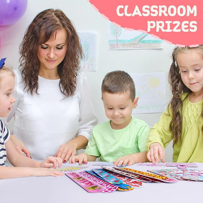 Valentines day gifts - 48Pcs Valentines Slap Bracelets toys for Kids School Class Classroom Valentines Day Cards Gifts Prizes Party Favors