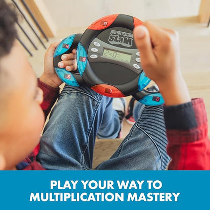 Educational Insights Multiplication Slam Electronic Math Game, Handheld Electronic Math Game For Kids, Ages 8+