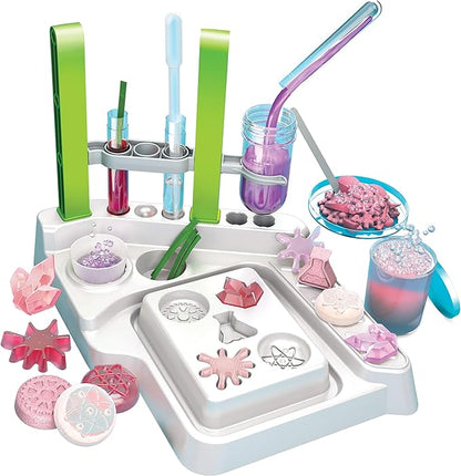 Thames & Kosmos Ooze Labs Soap & Bath Bomb Lab Kit - 10 Cosmetology & Skin Care Experiments | Parents' Choice Award Winner