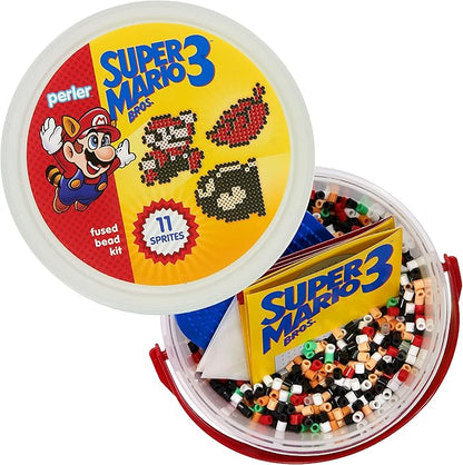 Perler Craft Bead Bucket Activity Kit, 5003 pcs, Super Mario Brothers - 80-42947