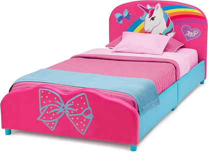 Delta Children Upholstered Twin Bed, JoJo Siwa