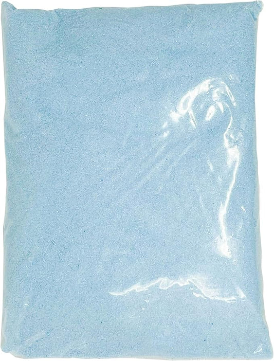 Podzly 5 Pound Decorative Bulk Craft Sand - Blue Sand. Ideal for Weddings, Classroom Activities, Creative Crafts, and Decorative Projects. Fine, Sand Bulk for Your Crafting Needs!