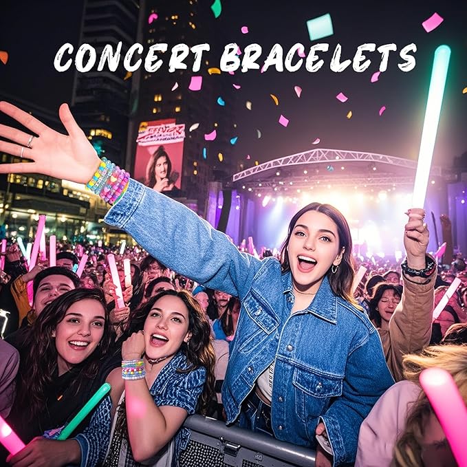 Dowsabel 6 Boxes 120 Colors Pony Beads Bracelet Making Kit, Beads for Jeweley Making with Letter Beads Kandi Beads, DIY Arts and Crafts Birthday Gifts Toys for Kids Age 6-13