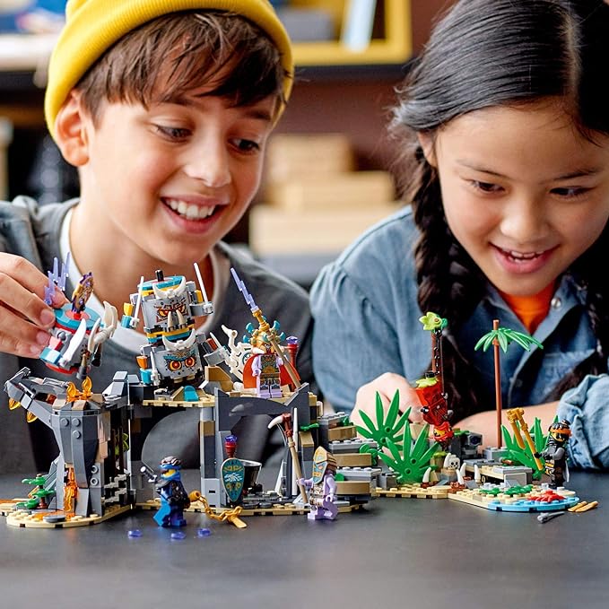 LEGO NINJAGO The Keepers' Village 71747 Building Kit; Ninja Playset Featuring NINJAGO Cole, Jay and Kai; Cool Toys for Kids Aged 8 and Up Who Love Ninjas and Creative Play, New 2021 (632 Pieces)