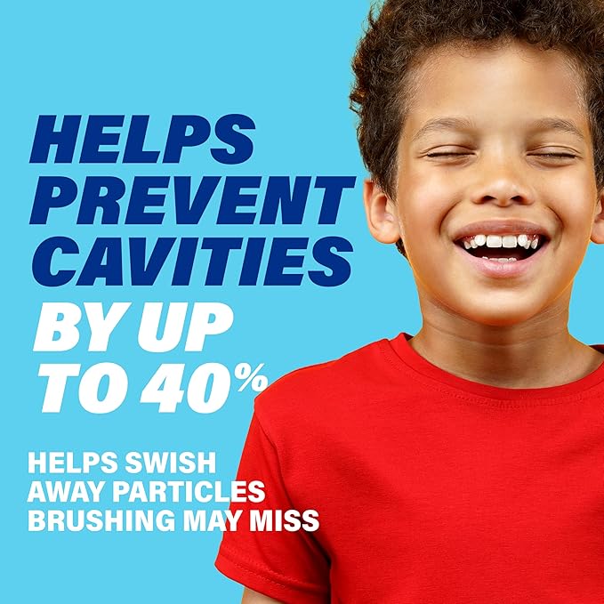 ACT Kids Anticavity Fluoride Rinse Pineapple Punch 16.9 fl. oz. Accurate Dosing Cup, Alcohol Free