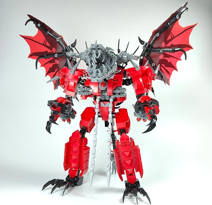 Skibid Toilet Building Block Set, Upgraded Beast Titan Drill Dragon Skibid Building Brick for Adults Fans 883PCS Blocks