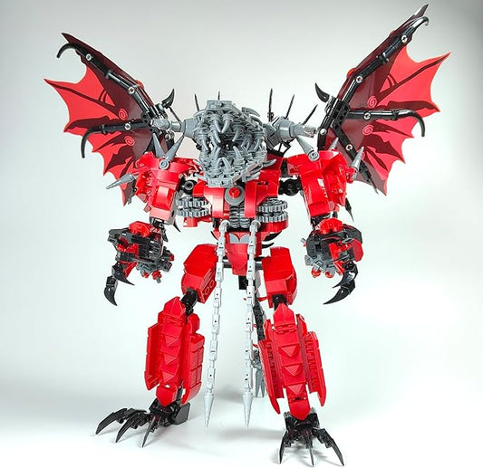 Skibid Toilet Building Block Set, Upgraded Beast Titan Drill Dragon Skibid Building Brick for Adults Fans 883PCS Blocks