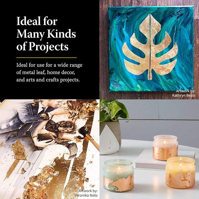 Speedball 10210 10210 Mona Lisa 2-Ounce Metal Leaf Adhesive Size