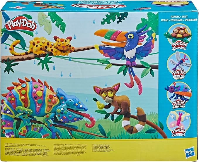 Play-Doh Wow 100 Bulk Modeling Compound Variety Pack, 100 Cans Including Sparkle, Super Shimmer, Metallic and Confetti, Back to School Gifts & Prizes, Preschool Toys, Ages 3+