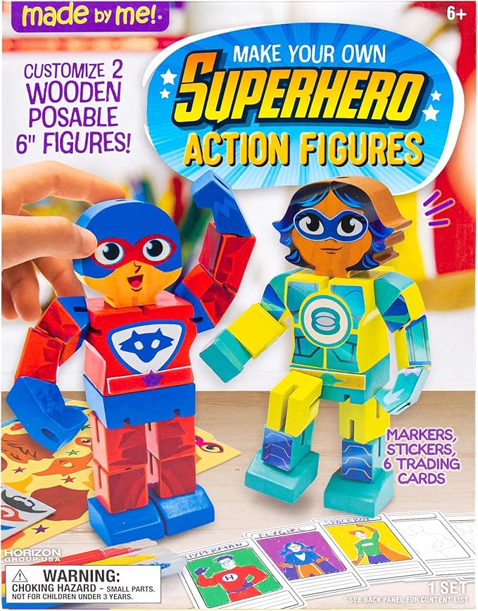 Made By Me Make Your Own Superhero Action Figurines