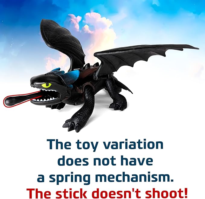 Toysvill Dragons & Vikings Big Action Figures | Light Fury, Night Fury, Deadly Nadder, 2 Hiccup's, Astrid Hofferson | Set of 6 Pcs