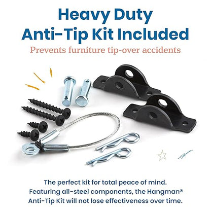 ECR4Kids Play Kitchen Storage Cupboard, Wooden Playset, Natural