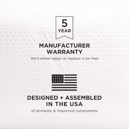 Tempur-Pedic Memory Foam Symphony Pillow Luxury Soft Feel, Standard, White