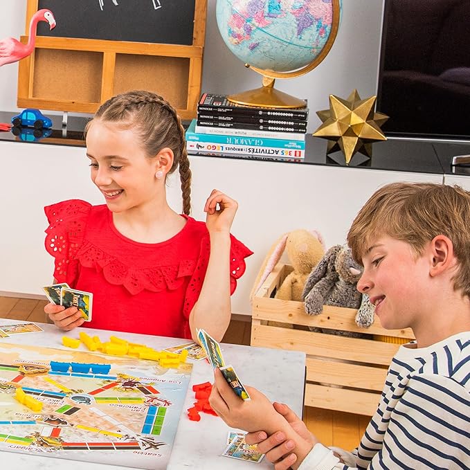 Ticket to Ride First Journey - Kids Train Board Game for Families, Strategy for Children, Board Games for Kids, Family Fun for Children & Families, 2-4 Players Ages 6+, 15-30 Min