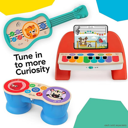 Baby Einstein Sing & Strum Magic Touch Ukulele Wooden Musical Toy, Ages 6 Months+, Multicolored