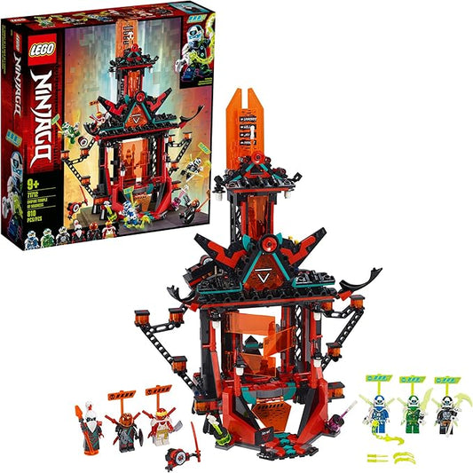 LEGO NINJAGO Empire Temple of Madness 71712 Ninja Temple Building Kit, New 2020 (810 Pieces)