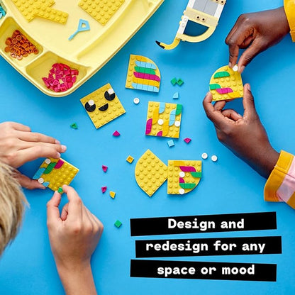 LEGO 41948 DOTS Cute Banana Pen Holder, Arts and Crafts Set, Toy Pencil Pot Desk Organizer, DIY Bedroom Accessories, Gifts for Kids, Girls & Boys 6 Plus Years Old