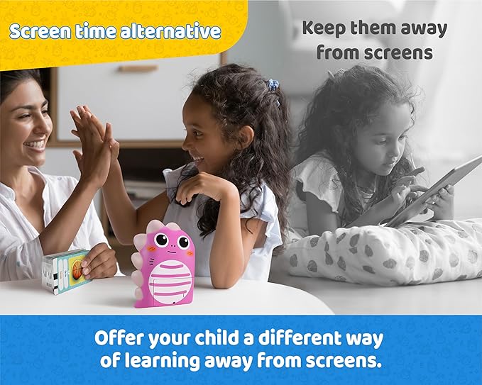 GUFINO Learning Toys for Toddlers 1-3 – Pink Bilingual Toys in Spanish and English with Sight Words Flash Cards 1st Grade and Older – Juguetes para Niñas de 3 Años. Early Language Development